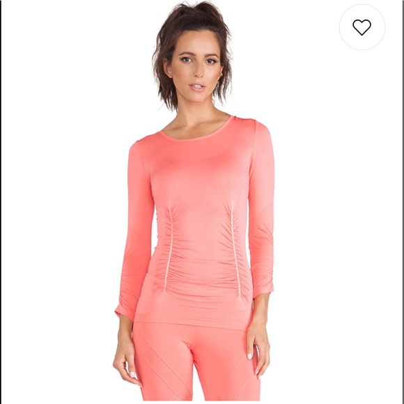 Adidas x Stella McCartney SEAMLESS TEE SHIRT TOP - Picture 1 of 4